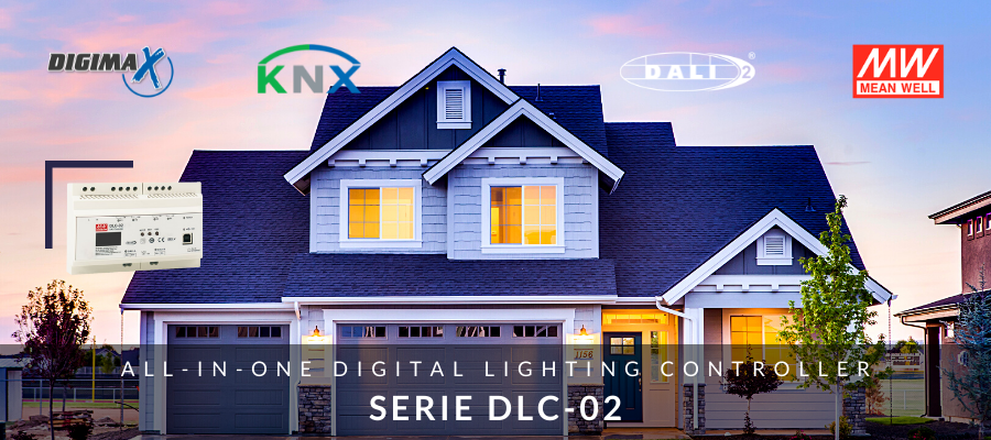 DLC-02 device all in one per knx